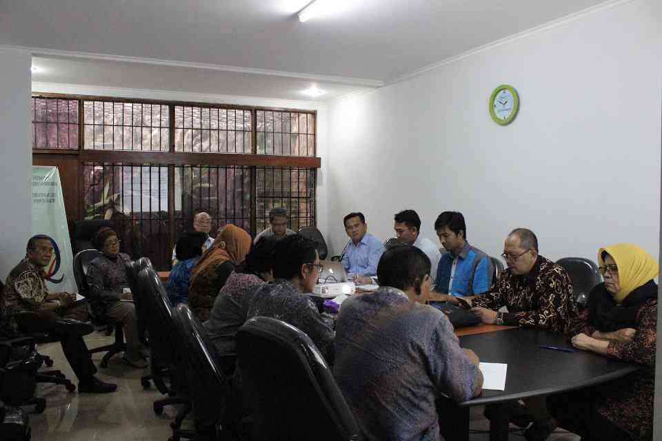 Rapat Klarifikasi PJJ di Kantor LAM-PTKes, 31 Mei 2017